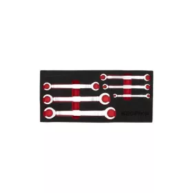   KROFtools Fékcsőkulcs készlet 6–24 mm, féloldalt nyitott fejjel, 6 részes (8517)