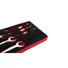 KROFtools Fékcsőkulcs készlet 6–24 mm, féloldalt nyitott fejjel, 6 részes (8517)