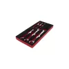 KROFtools Fékcsőkulcs készlet 6–24 mm, féloldalt nyitott fejjel, 6 részes (8517)