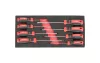 KROFtools Csavarhúzó készlet, 8 db, szerszámtálca (K-8520)