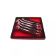 KROFtools Csillag-Villás kulcskészlet, 24-32mm, 5 db, szerszámtálca (K-8527)
