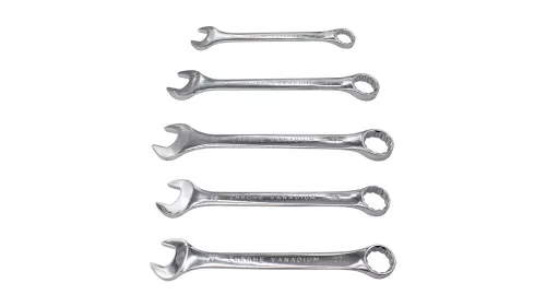 KROFtools Csillag-Villás kulcskészlet, 24-32mm, 5 db, szerszámtálca (K-8527)