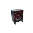 KROFtools Szerszámos kocsi,  gurulós szekrény 4 fiókos (8804)