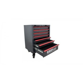   KROFtools Szerszámkocsi 7 fiókos, gurulós  ( szekrény ) üres  (8816)