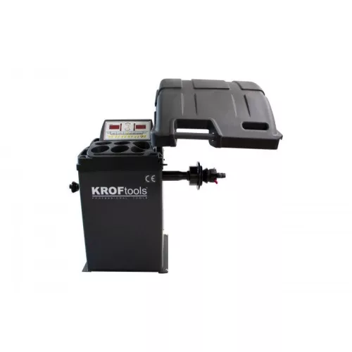 KROFtoolsFélautomata kerékkiegyensúlyozó gép (centírozó) 10"-24" (9022)