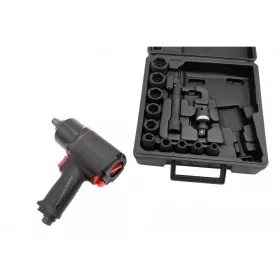   KROFtools Pneumatikus ütvecsavarozó készlet, 1112/1756 Nm (9202)