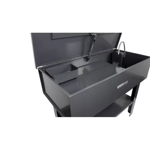 KROFtools Elektromos alkatrészmosó berendezés 150 Literes  (9745)