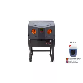   KROFtools Fűthető alkatrészmosó gép 1200 W fűtéssel, 8–14 l tisztítófolyadékhoz (9775)