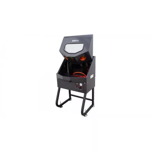 KROFtools Fűthető alkatrészmosó gép 1200 W fűtéssel, 8–14 l tisztítófolyadékhoz (9775)