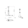 KROFtools Emelőasztal alátámasztó adapter készlet (9841)