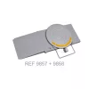 KROFtools FUTÓMŰ BEÁLLÍTÓ LEMEZ 500x280x50MM (9858)