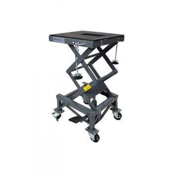 KROFtools Hidraulikus motorkerékpár-emelő, 135 kg (9866)