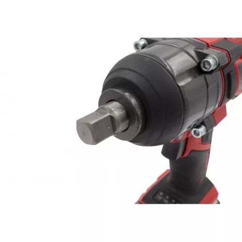 KROFtools  Akkumulátoros ÜTVECSAVAROZÓ 1/2"-OS 400 Nm + SARKCSISZOLÓ KÉSZLET - 18 V,  115 mm , készlet 4 Ah akkuval + töltővel(9910)