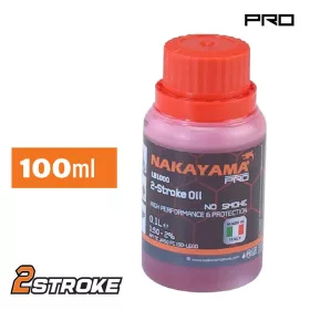   NAKAYAMA PRO Kétütemű motorolaj fűkaszához és láncfűrészhez, 1:50, 100 ml, füstcsökkentő (LB1000)