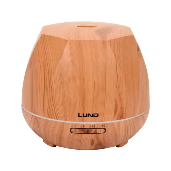   LUND Aromaterápiás diffúzor 500ml, világos fa, távvezérlős (66903)