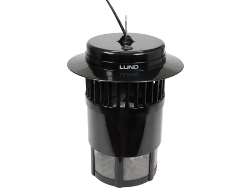 LUND UV-A rovarölő lámpa ventilátorral 20 W, 365 nm, 25 m² lefedéssel (67026)