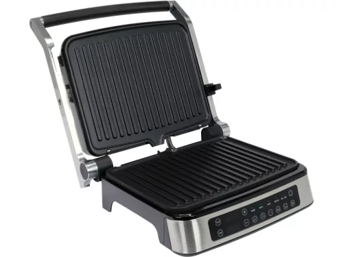 LUND Elektromos kontakt grillsütő digitális vezérléssel, 2000 W, 29 × 23 cm (67450)