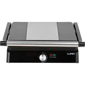   LUND Kontakt elektromos grill 2200 W, 29 × 23 cm, 180°-ban nyitható (67451)
