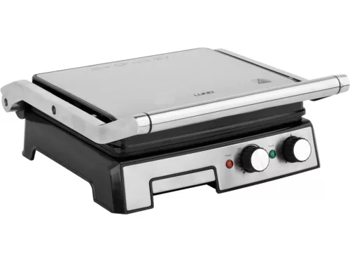 LUND Kontakt elektromos grill 2000 W, 29,5 × 24 cm, időzítővel(67457)