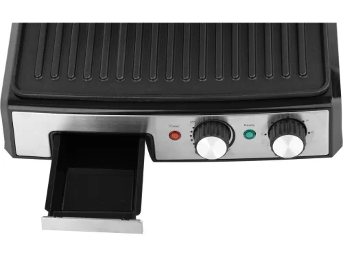 LUND Kontakt elektromos grill 2000 W, 29,5 × 24 cm, időzítővel(67457)