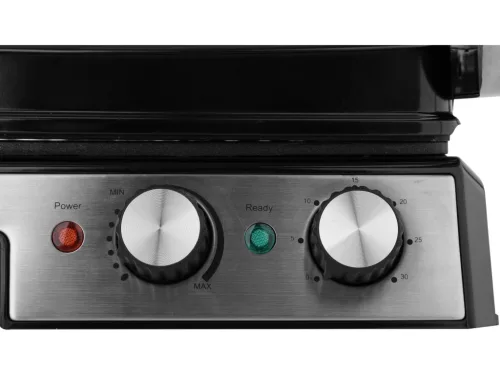 LUND Kontakt elektromos grill 2000 W, 29,5 × 24 cm, időzítővel(67457)