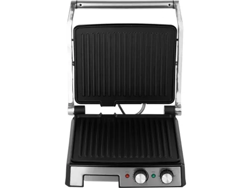 LUND Kontakt elektromos grill 2000 W, 29,5 × 24 cm, időzítővel(67457)
