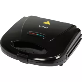 LUND SZendvicssütő 750W, GRILL LÁNY, FEKETE (67528)