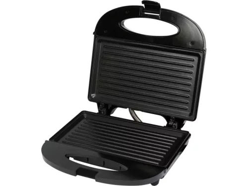 LUND SZendvicssütő 750W, GRILL LÁNY, FEKETE (67528)