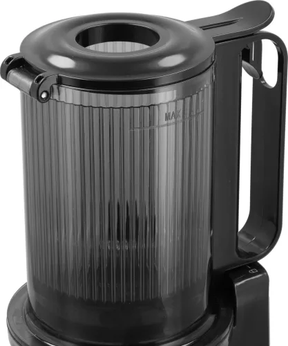 LUND Gyümölcs- és zöldségprés lassú csigás préseléssel, 250 W, 100 mm-es betöltőnyílással (67842)