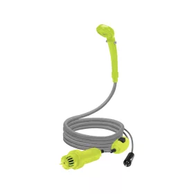  LUND Autós kempingzuhany 12 V-os elektromos pumpával, 10 l/perc (82991)