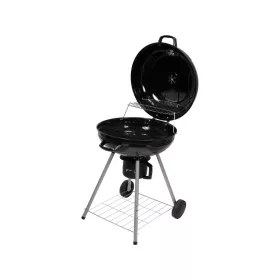   LUND Fedeles faszenes grill Ø54 cm-es ráccsal, hőmérővel, kerekes (99584)