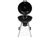 LUND Fedeles faszenes grill Ø54 cm-es ráccsal, hőmérővel, kerekes (99584)