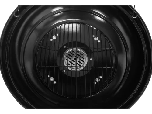 LUND Fedeles faszenes grill Ø54 cm-es ráccsal, hőmérővel, kerekes (99584)