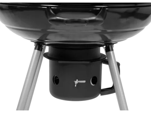 LUND Fedeles faszenes grill Ø54 cm-es ráccsal, hőmérővel, kerekes (99584)