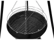 LUND FÜGGŐS KERTI SZÉNGRILL, TŰZHELY ÁLLVÁNNYAL, 46 cm GRILLRÁCCSAL (99903)