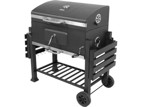 LUND Kerti grillkocsi fa polcokkal 78x42.5cm (99917)