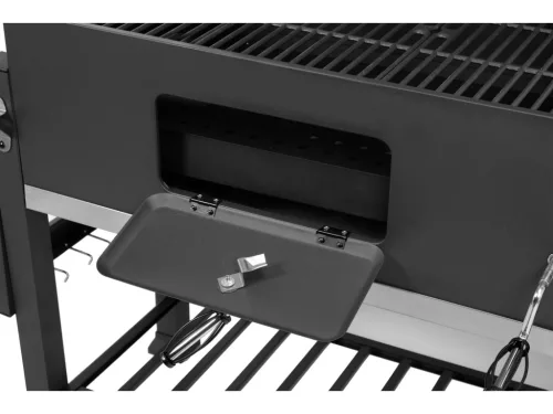 LUND Kerti grillkocsi fa polcokkal 78x42.5cm (99917)