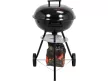 LUND KEREK FASZÉN GRILL FEDŐVEL 41cm (99918)