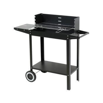   LUND FASZÉNGRILL POLCCAL – SÜTŐRÁCS: 48 x 26,5 cm (99919)