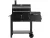 LUND Profi delux faszén grill füstölővel teljes méret: 112 x 62 x 121 cm (99925)
