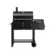 LUND Profi delux faszén grill füstölővel teljes méret: 112 x 62 x 121 cm (99925)