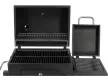 LUND Profi delux faszén grill füstölővel teljes méret: 112 x 62 x 121 cm (99925)