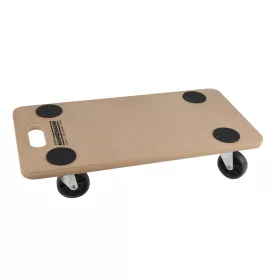   Mannesmann Bútorszállító görgős lap 200 kg, MDF lappal, 57,5 × 29 cm (M00970)