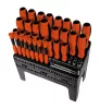 MANNESMANN Csavarhúzó készlet 100 részes, ergonomikus markolattal (M11426)