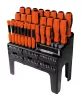 MANNESMANN Csavarhúzó készlet 100 részes, ergonomikus markolattal (M11426)