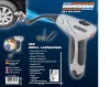 Mannesmann Akkus légpumpa 12 V, 125 PSI, 3 adapterrel és munkalámpával (M17200)