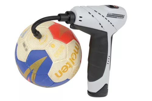 Mannesmann Akkus légpumpa 12 V, 125 PSI, 3 adapterrel és munkalámpával (M17200)