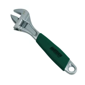  Mannesmann Állítható villáskulcs 8”, PVC csúszásmentes markolattal (M19872)