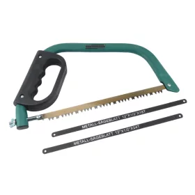   Mannesmann Fémfűrész keret 300 mm, 3 fűrészlappal fához és fémhez (M30130)