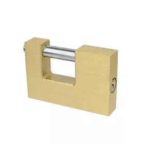   Mannesmann Biztonsági lakat edzett acél reteszcsappal, 60 mm, 3 kulccsal (M41360)